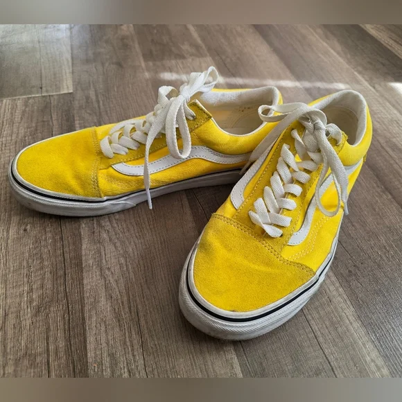 Vans Shoes Vans Sneakers Shoes Shine Yellow Women Mens 65